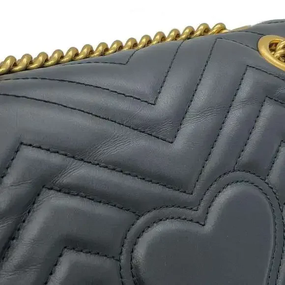 Gucci Gg Marmont Chain Shoulder Bag #90903G11B - Picture 11 of 15